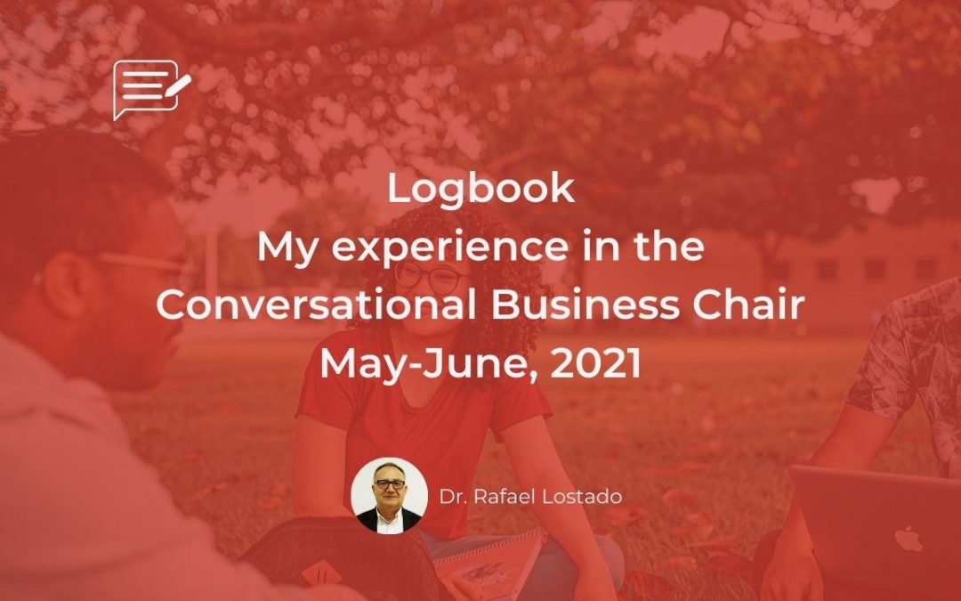 Logbook: Conversational Business Chair May-June, 30