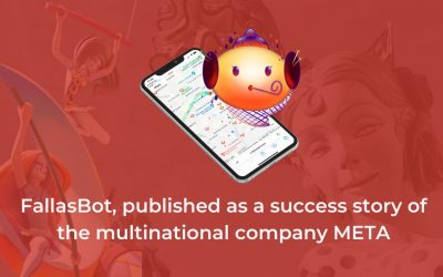 FallasBot, published as a success story of the multinational company META
